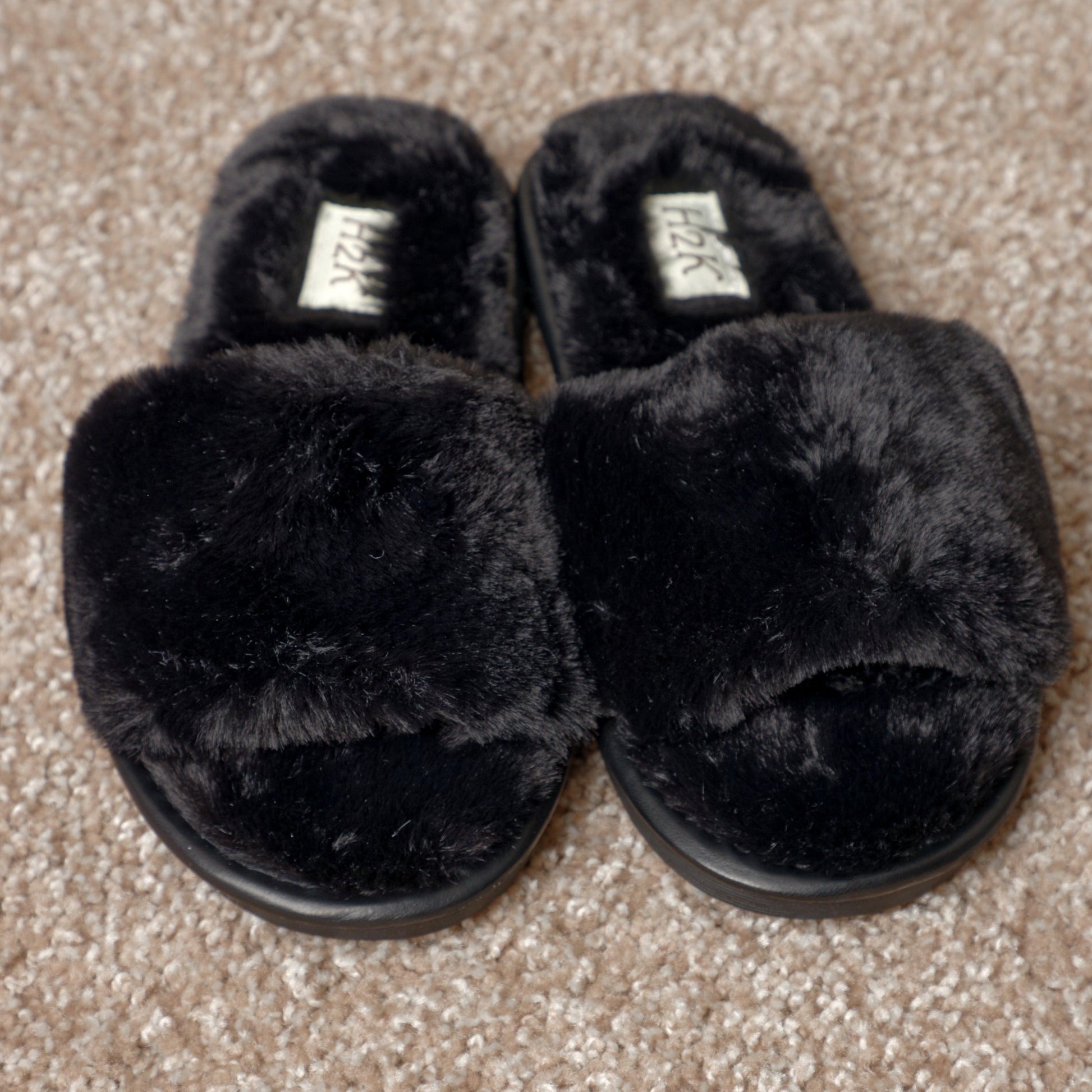 Black Slippers