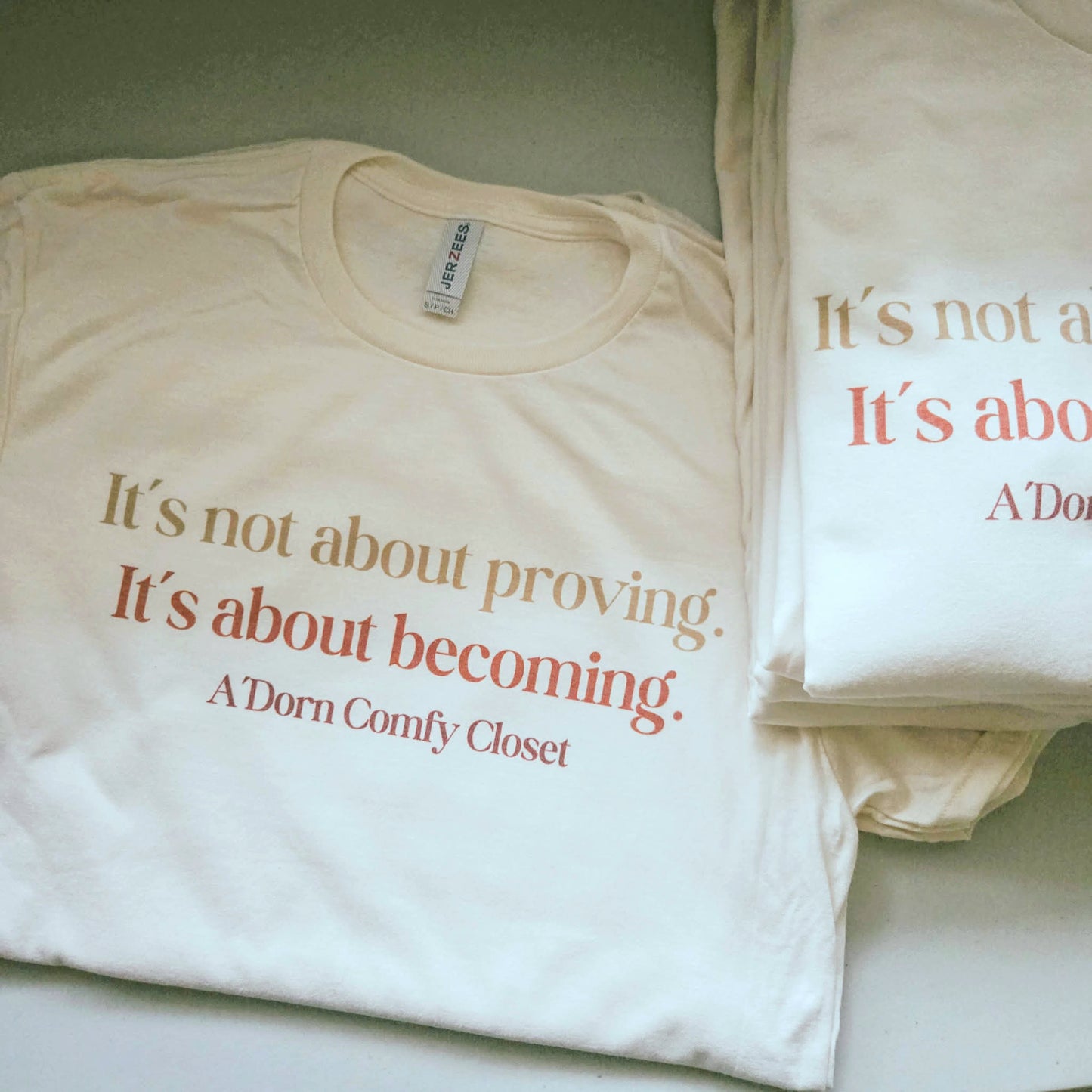 IT'S NOT ABOUT PROVING- TSHIRT