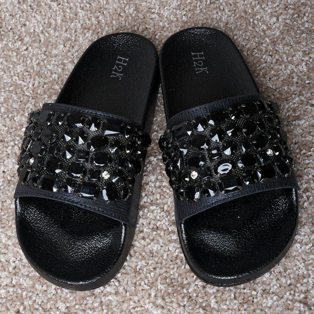 RHINESTONE SLIDES