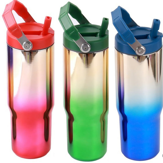 RUBY CHAMPAGNE, EMERALD CHAMPAGNE, and SAPPHIRE CHAMPAGNE TUMBLERS