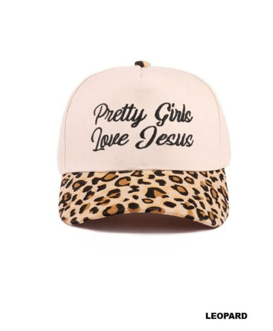 PRETTY GIRLS LOVE JESUS HAT